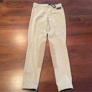 Girls Kerrits tan Horse riding tights medium